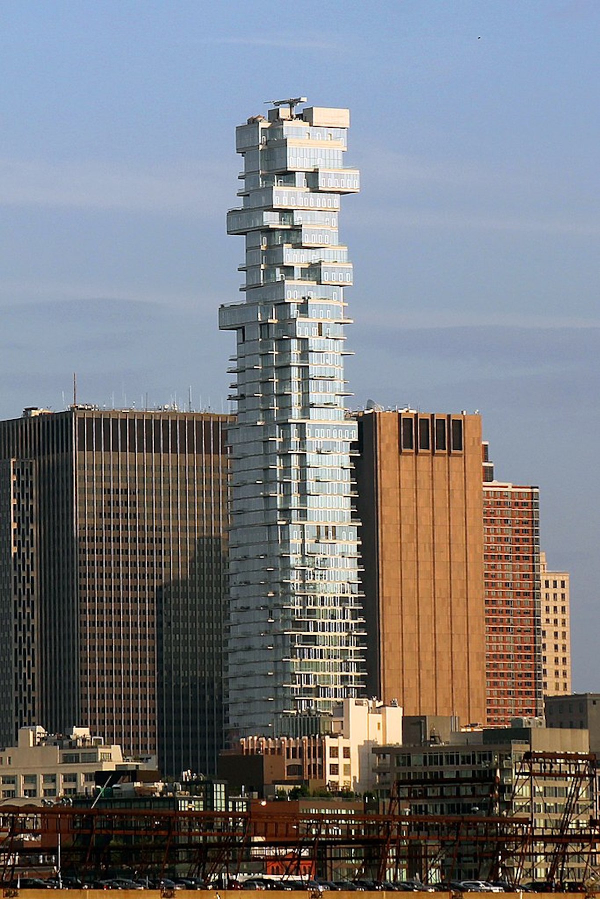 Así luce el mejor edificio de NY, el Jenga Tower
